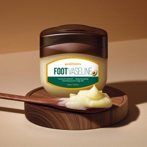 대용량 풋 바세린 풋크림 건조 보습제 로션 발각질 발뒤꿈치 갈라짐 메디율 100ml, 5개