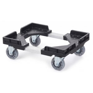 구로캐스터 알루미늄 앵글달리 운반카트 530-390 75mm(3인치) 바퀴 무소음 국내제작