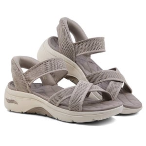 스케쳐스 여성 샌들 고워크 아치핏2.0 슬립인스 SP0WSCGM012TPE