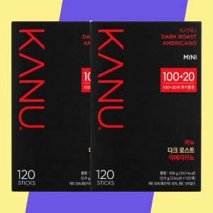 동서 맥심 카누 다크 미니 120Tx2개