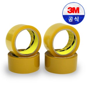 3M 372KS 박스테이프 OPP테이프 투명 50M 50개(1박스)세트