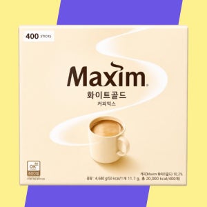 동서 맥심 화이트골드 커피믹스 400T