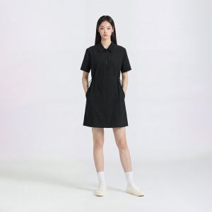 [N배송] 폴햄 여성 온라인 아노락 카라 원피스_PHG2OO2601