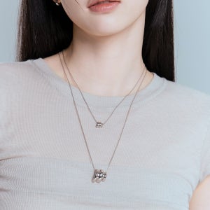 골드앤디어 14KGP 스컬프트 펜던트 목걸이