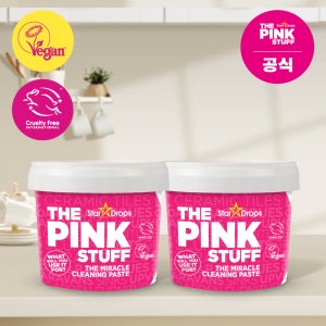 더 핑크스터프 미라클 클리닝 페이스트 다목적 클리너 기름때 찌든때 제거 850g, 2개