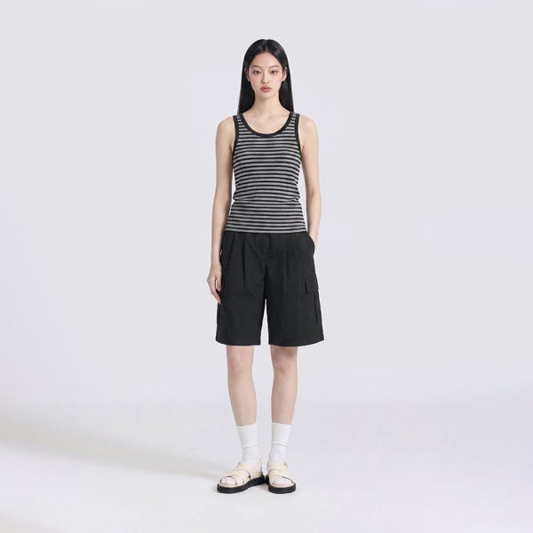 폴햄 여성 밴딩 카고 버뮤다 쿨 쇼츠_PHG2PH2730