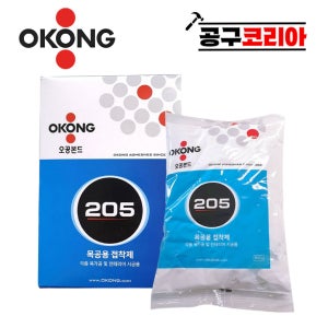 26년 제조 오공 목공 본드 205 목공용 고점도 수성 접착제 800g