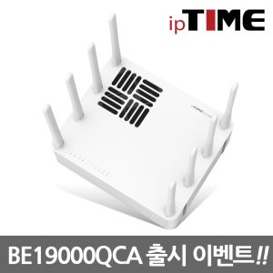 아이피타임(ipTIME) BE19000QCA BE19000 WiFi7 퀄컴 쿼드코어 하이엔드 유무선 와이파이 공유기 10Gbps 스마트 팬 내장
