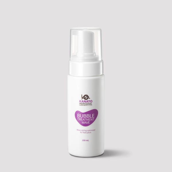 카나토 버블 트리트먼트 웨이브 컬무스 150ml 웨이브헤어 컬크림 곱슬머리 픽서 에센스