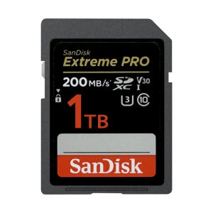 샌디스크 SD카드 익스트림 프로 메모리카드 200MB/s 1TB