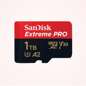 샌디스크 마이크로SD카드 익스트림 프로 + SD카드 케이스 1TB