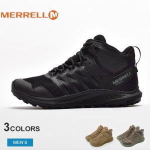 머렐 MERRELL 노바3 택티컬 미드 워터프루프 남성 방수 등산화 트레킹화