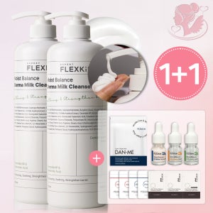 플렉스킨 모이스트 밸런스 더마 밀크 클렌저 1000ml +샘플 약산성 클렌징밀크 클렌징로션