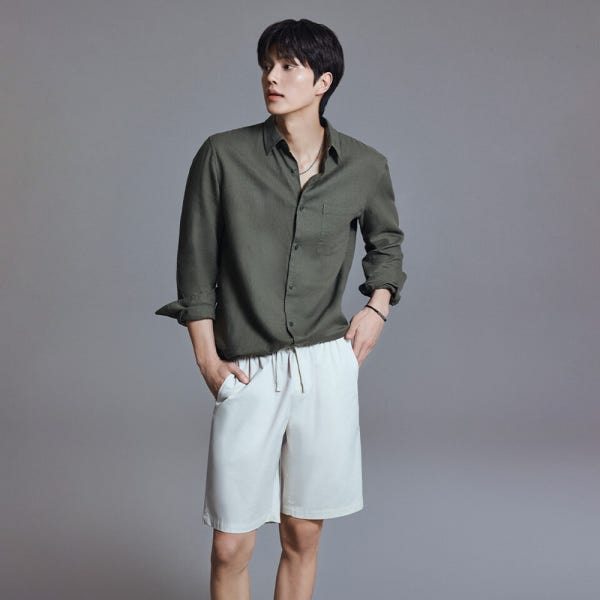 폴햄 남성 이지 밴딩 숏 팬츠_PHG2PH1080