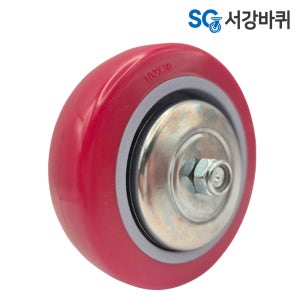 우레탄 PVC 휠세트 바퀴만 4인치(100mm) 카트 달리 구루마 핸드카 산업 바퀴 캐스터