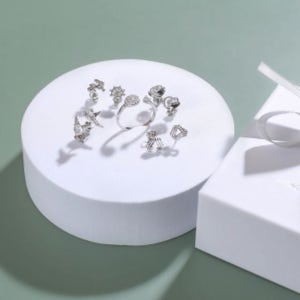 4종 블링포유 귀걸이 세트 선물 쥬얼리 + 반지 주얼리 악세서리