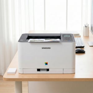 코스트코 삼성 컬러 레이저 프린터 SL-C510W 무선 와이파이 NFC