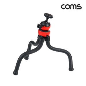 COMS 플렉시블 관절형 삼각대 거치대 미니 문어발 자바라 스마트폰홀더 TB764