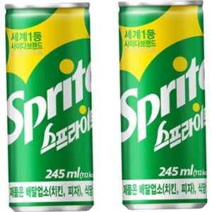 슬림형 탄산 음료 슬림 업소용 음료수 245ml 30개