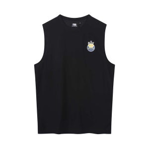 NBA 팀 레터링 백 메쉬 슬리브리스