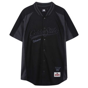 NBA 어센틱 레터링 메쉬 반팔 셔츠