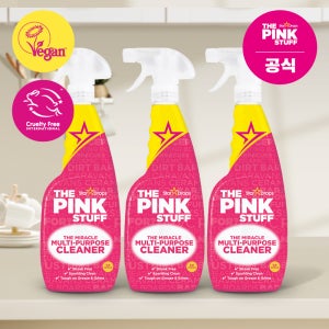 더 핑크스터프 미라클 멀티클리너 주방 욕실 다용도 세정제 찌든때제거 750ml, 3개