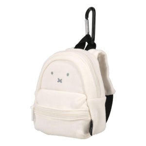 미피 miffy 스웨트 백팩 파우치 키링 캔버스 배낭형 카라비너 일본직수입 국내발송