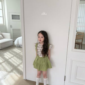 영마켓 26SS 여름 키즈(1-6세) 아일렛셔링끈스커트 돌아기 두돌 세돌 네돌 다섯살