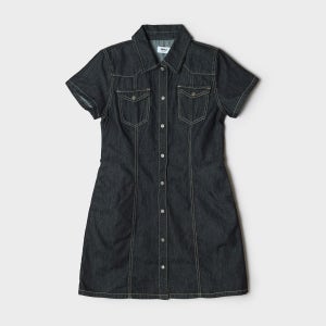 [N배송] 스파오 웨스턴 데님 원피스 SPOJG24G01