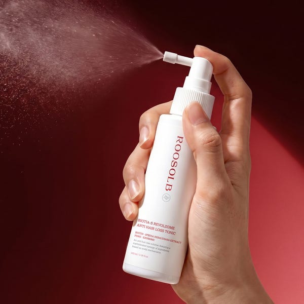 루솔브 비오티아 모발 볼륨 모근 강화 탈모완화 탄산 헤어토닉 100ml