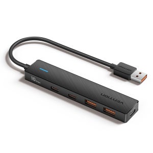 벤션 USB 3.2 GEN2 10Gbps 2C 2A USB-A타입 멀티 허브 CHS