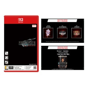 닌텐도 스위치2 파이널 판타지7 리버스 초회판 카드 DLC 특전 포함 6/2 출고