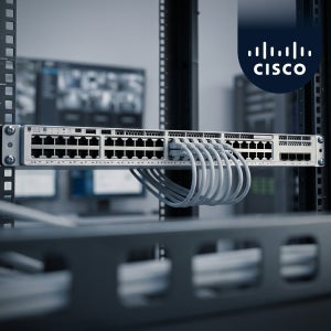 시스코 C9200L-48P-4X-E 48포트 PoE 10G업링크 기업용 L3 관리형 스위치