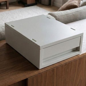 1단 모듈형 서랍장 간이 낮은 서랍 서랍