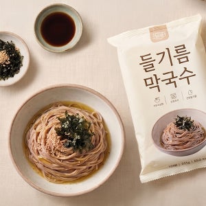 메밀로 만든 저온숙성 들기름 막국수 밀키트 1인분 211g