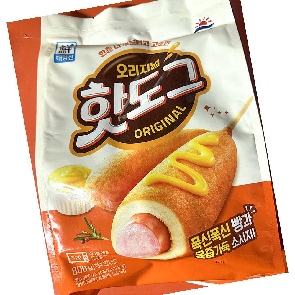 대림선 핫도그 냉동핫도그 간식 분식소시지