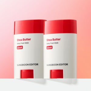 성분에디터 시어버터 아기발 풋스틱 / 발각질제거 뒤꿈치크림 20g, 2개