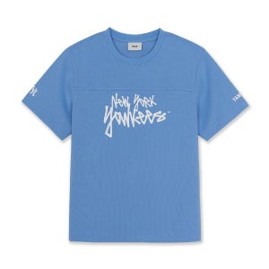 [MLB] 스포티브 매쉬 레터그래픽 반팔 티셔츠 NY (L.Cobalt Blue) 3ATSV0563