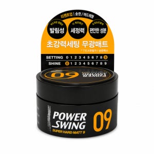 미쟝센 파워스윙 매트왁스9 80g, 1개