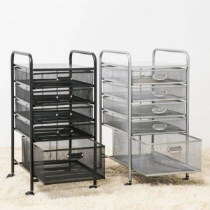 정리함 트롤리 서류 보관함 문서 철제 캐비닛