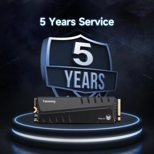 PS5용 판샹 S770 500GB NVMe M.2 SSD - 히트싱크 및 DRAM, 최대 7300MB/s, PCIe 4.0, PS5 메모리 확장, 게임 애호가, IT 전문가에게