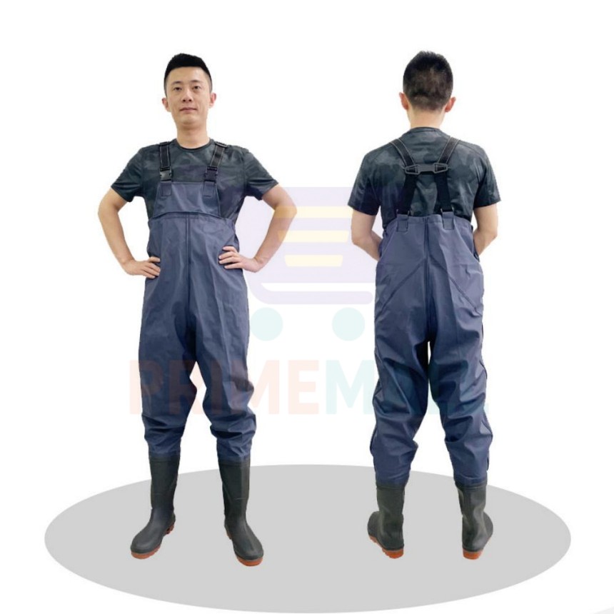 FR 낚시 가슴장화 280 카키 전신장화 수산작업