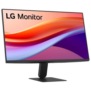 LG 24U411A-B 24인치 풀 HD(1920 x 1080) IPS 컴퓨터 모니터, 120Hz, HDR10, 리더 모드, 플리커 세이프, HDMI, 슬림 스탠드 베이스, 블랙