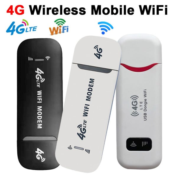 휴대용라우터 유심공유기 이동식와이파이 4G LTE 모뎀 모바일 광대역 WIFI 오피스 블랙