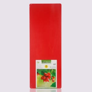 미진 업소용 플라스틱 식당 도마 적색