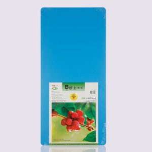 미진 업소용 플라스틱 식당 도마 청색