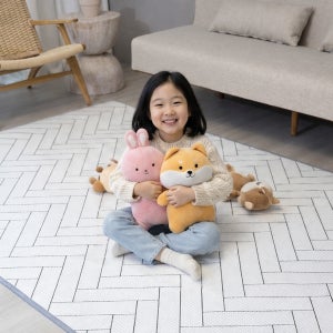 집코리아 거실매트 유아 아기 놀이방매트 층간소음 방지 바닥 단열 보온 150x250x1.2cm