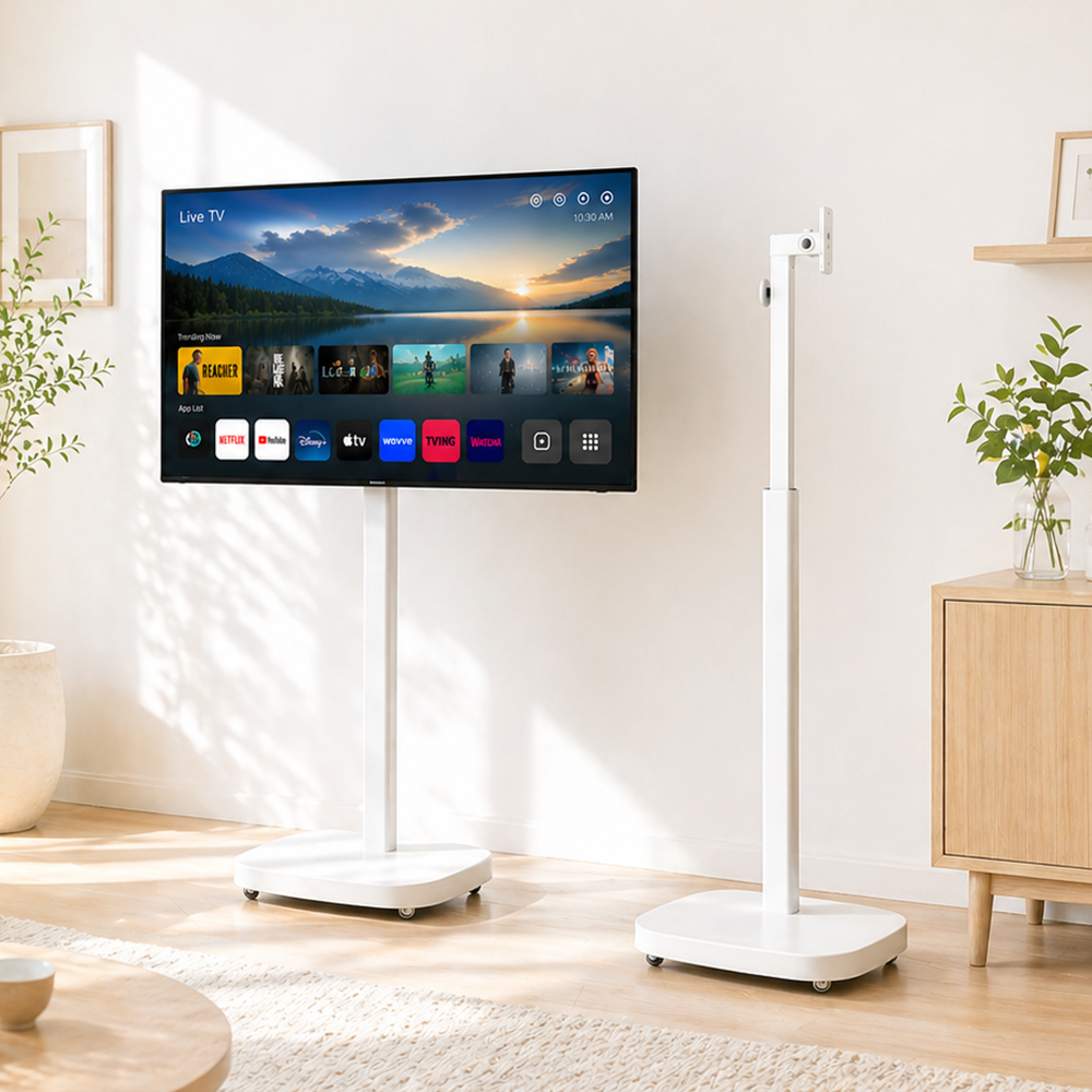LG 스윙 스마트모니터 107.9cm(43인치) 유압식 높이조절 스탠드 세트 4K UHD IPTV 스탠바이미 삼탠바이미