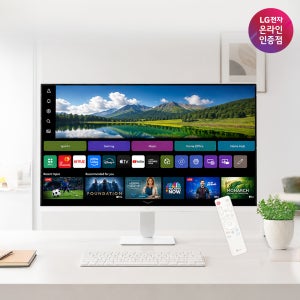 최대 30만 LG U5s 27U511SBW 68.6cm(27인치) 스마트 TV 모니터 스탠바이미
