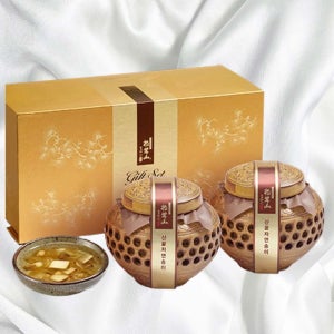 산꿀자연송이 600 2개 도자기